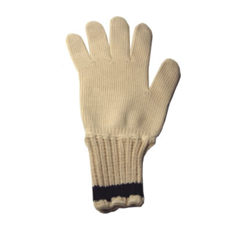 純綿１Kヒラ編み手袋を少し改良した手袋