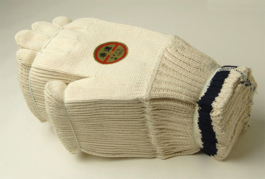 純綿1Kヒラ編み作業手袋
